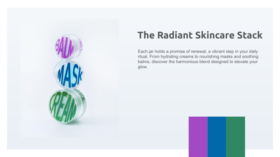 #100 LOOKS OF EPOPACK - LOOK 064 - The Radiant Skincare Stack